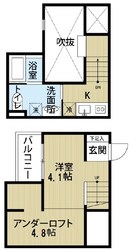 鳴子北駅 徒歩3分 1階の物件間取画像